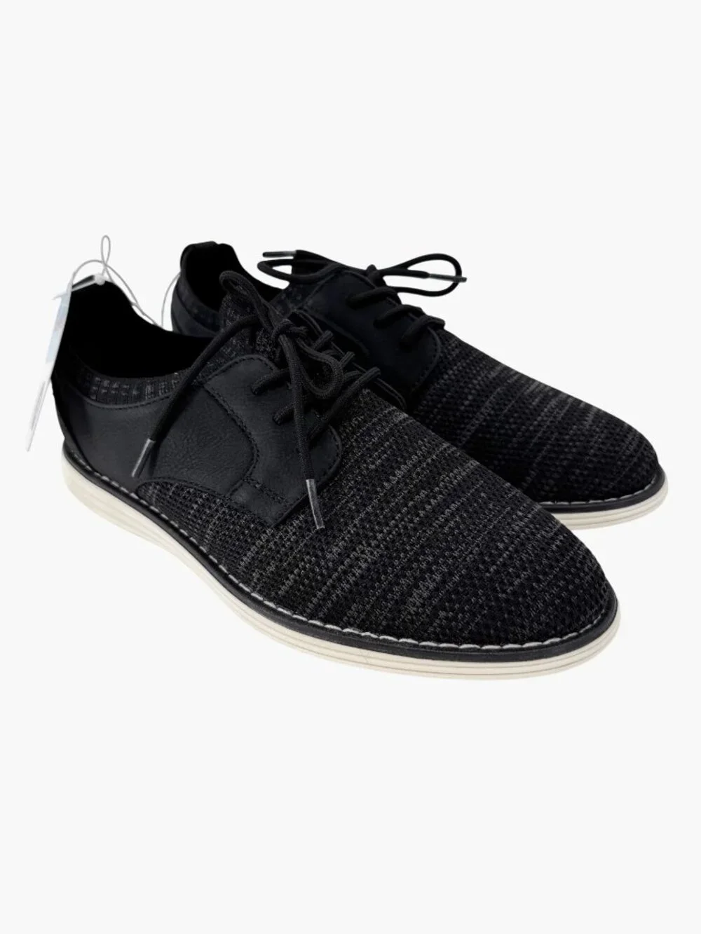 NEW Cat & Jack Kids' Elijah Knit Dress Shoes - Black